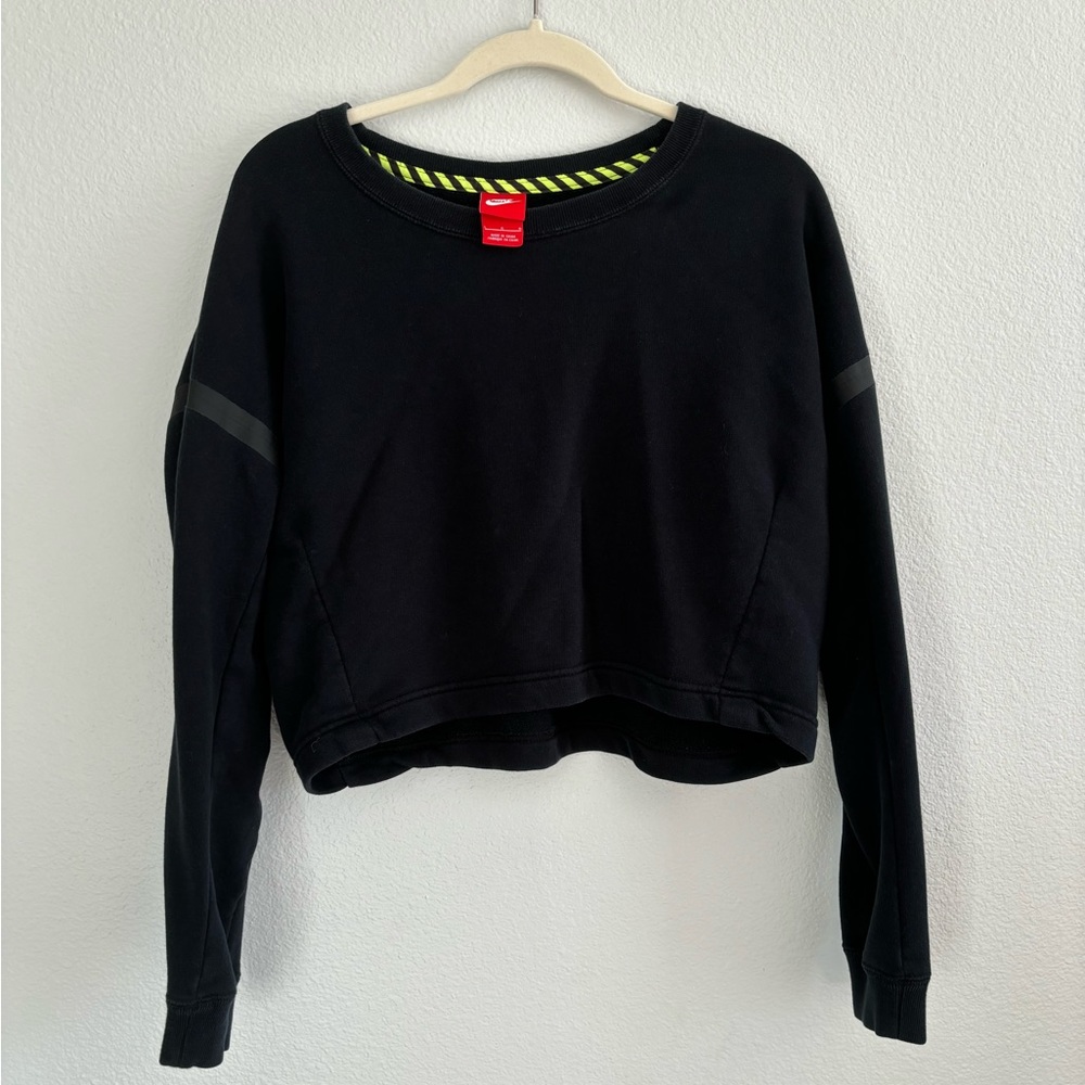 Size large Nike running crop sweatshirt
